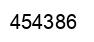 Número 454386 imagen negro
