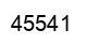 Número 45541 imagen negro