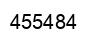 Number 455484 black image