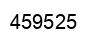 Número 459525 imagen negro