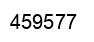Número 459577 imagen negro