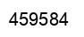 Number 459584 black image