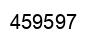 Number 459597 black image