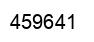 Number 459641 black image