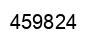 Number 459824 black image