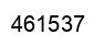 Number 461537 black image