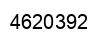 Número 4620392 imagen negro