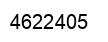 Número 4622405 imagen negro