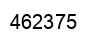 Number 462375 black image
