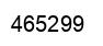 Number 465299 black image