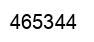 Number 465344 black image