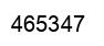Número 465347 imagen negro