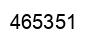 Número 465351 imagen negro