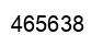 Number 465638 black image