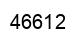 Number 46612 black image