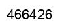Number 466426 black image