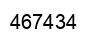 Number 467434 black image