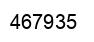 Number 467935 black image
