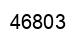 Número 46803 imagen negro