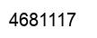 Número 4681117 imagen negro
