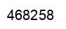 Número 468258 imagen negro