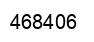 Número 468406 imagen negro