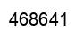 Número 468641 imagen negro