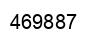 Number 469887 black image