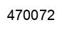 Number 470072 black image