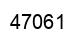 Number 47061 black image