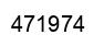 Number 471974 black image