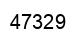 Number 47329 black image