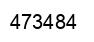 Number 473484 black image