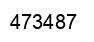 Número 473487 imagen negro