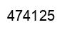 Número 474125 imagen negro