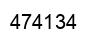 Número 474134 imagen negro