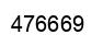 Number 476669 black image