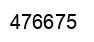 Number 476675 black image