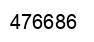 Número 476686 imagen negro