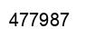 Número 477987 imagen negro