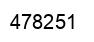 Number 478251 black image