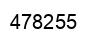Number 478255 black image
