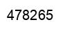 Número 478265 imagen negro