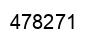Number 478271 black image