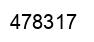 Number 478317 black image