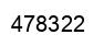 Number 478322 black image