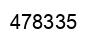 Número 478335 imagen negro