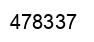 Número 478337 imagen negro
