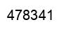 Número 478341 imagen negro