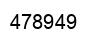 Number 478949 black image